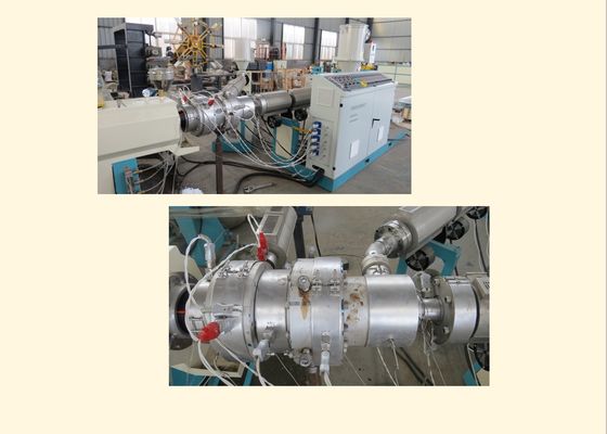 Ενιαία τοίχων γραμμή εξώθησης σωλήνων PVC ζαρωμένη PPR