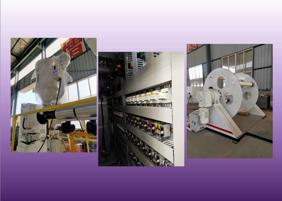 Δίδυμη HDPE PVC βιδών 450g/H πλαστική γραμμή εξώθησης φύλλων που κατασκευάζει τη μηχανή