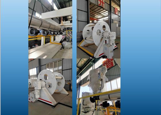 Ενιαία μηχανή εξώθησης φύλλων στρώματος 380V 400kg/H πλαστική