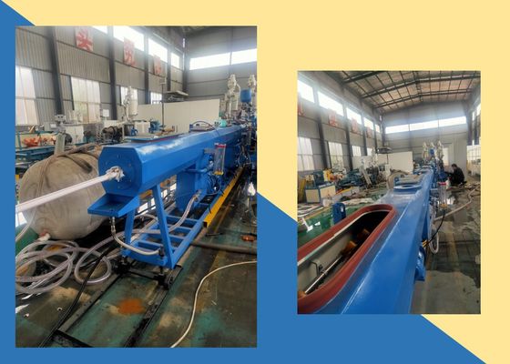 3 HDPE 12m/Min 8KN σωλήνων εξώθησης ενιαίων στρώματα βιδών γραμμών