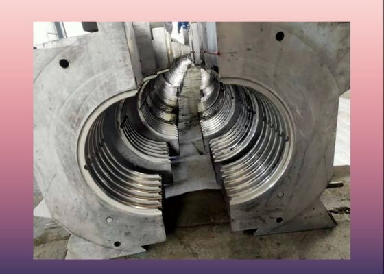 Ζαρωμένη μηχανή 500mm εξώθησης σωλήνων αποξηράνσεων λυμάτων