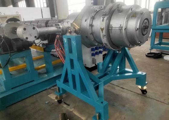 Παροχή νερού 315mm HDPE ενιαία βίδα 1000kg/H γραμμών εξώθησης σωλήνων