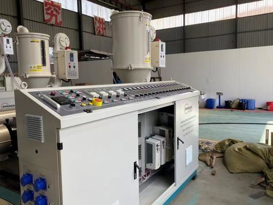 Ενιαία βίδα 110mm HDPE εφοδιασμός με πετρέλαιο γραμμών εξώθησης σωλήνων