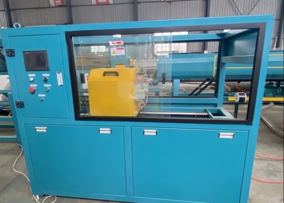 320kg/H ενιαία HDPE βιδών μηχανή εξωθητών σωλήνων παροχής νερού γραμμών εξώθησης σωλήνων