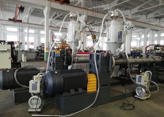 200500mm ηλεκτρική γραμμή εξώθησης σωλήνων αγωγών ενιαία ζαρωμένη τοίχος