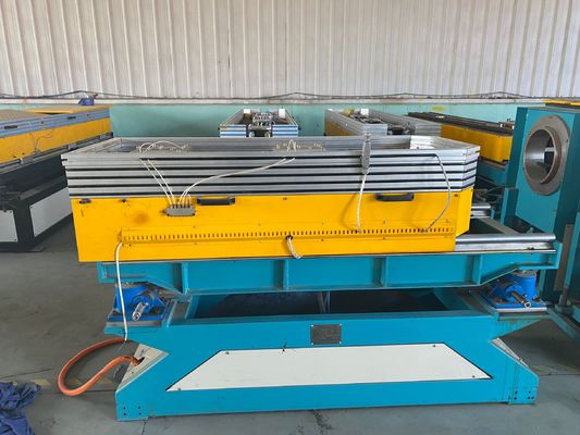 80kg/H ενιαία βίδα γραμμών εξώθησης σωλήνων PE PP ενιαία ζαρωμένη τοίχος