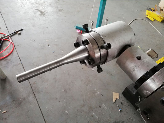Πλαστική PVC ενιαία βίδα 40kg/H γραμμών παραγωγής εξώθησης σωλήνων PE ζαρωμένη PP