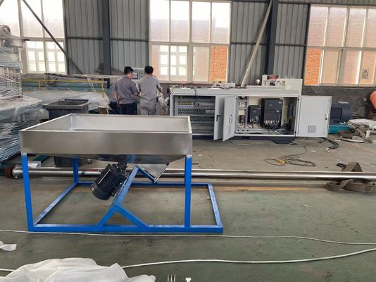 HDPE/PP/PVC διπλοτειχισμένη ζαρωμένη μηχανή εξώθησης σωλήνων/μηχανή σωλήνων